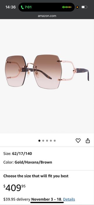 Слънчеви очила Gucci