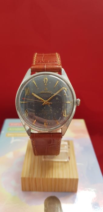 Ceas Atlantic Worldmaster albastru