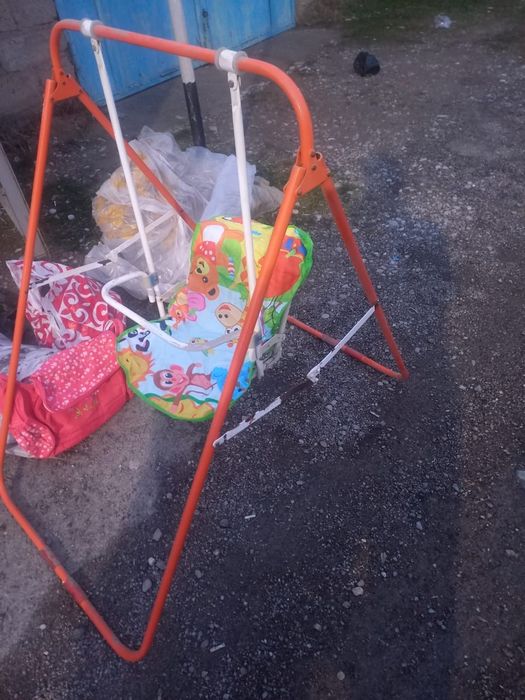 Качеля жезная детский