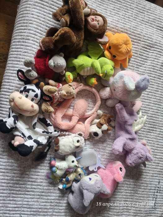 Продам пакет мягкие игрушки