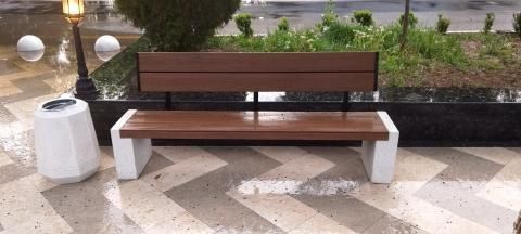 Гултувак кашпо вазон клумба урна скамейка гултуваклар гуллар