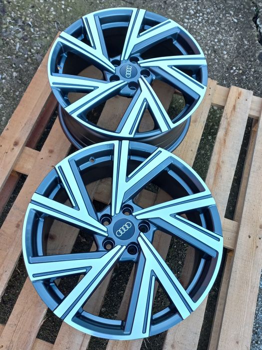 19.Vw Gunmetal Polish 8ж ет40 Golf Passat Tiguan Audi A3 A4 A6 A8 Q3 5