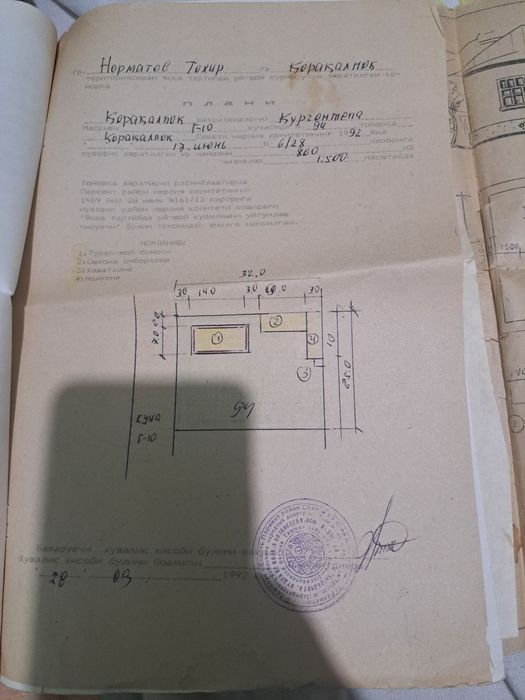 Участка сотилади срочно 8 сотик