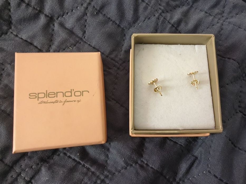 Cercei aur 14k inimi