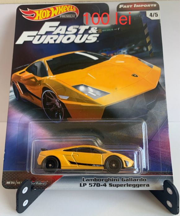 Machete - Masinute Hot Wheels Premium Skyline, Porsche, Mercedes,Lambo