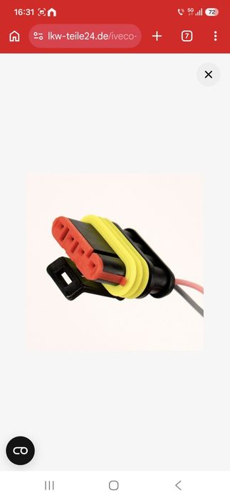 Oglindă exterioară stânga Iveco 6, 2014-2026, OEM 5802495909