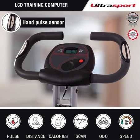 Велоергометър Ultrasport F-Bike 100 кг