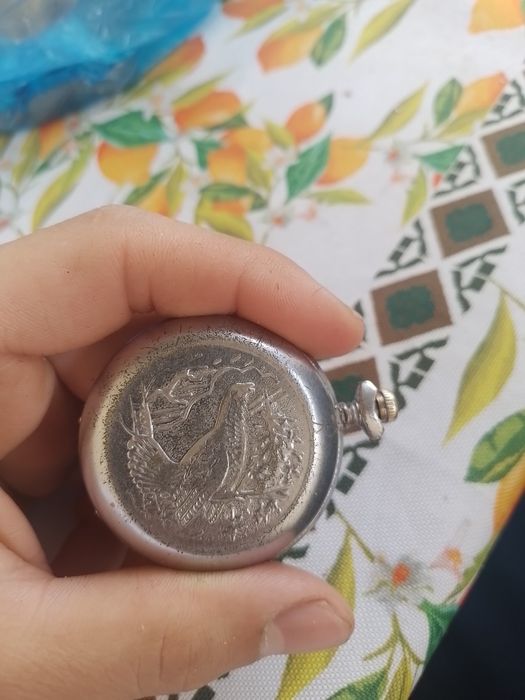original sovet davri mexanik cho‘ntak soati Molniya