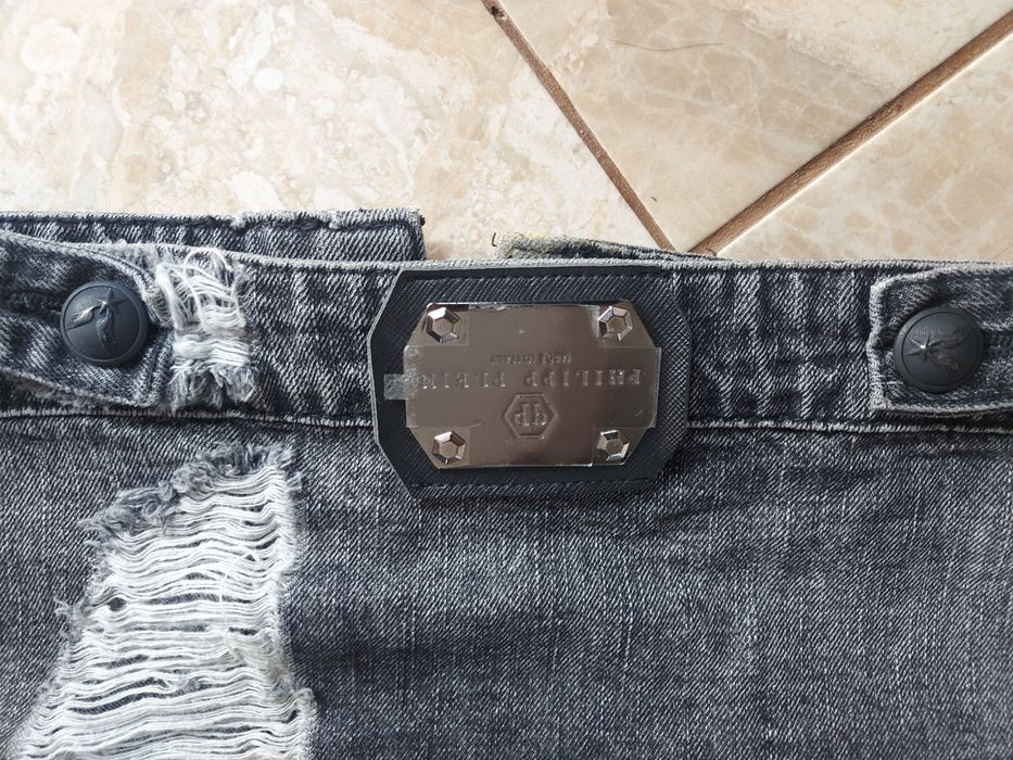 Дамски дънков елек Philipp Plein