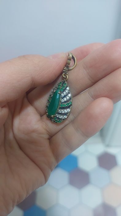 Кулон серебро  Хюрем