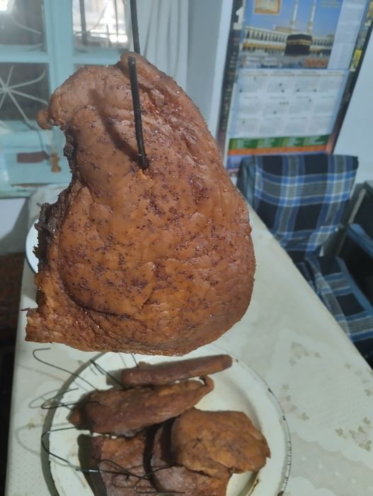 Курдюк домашнего копчения