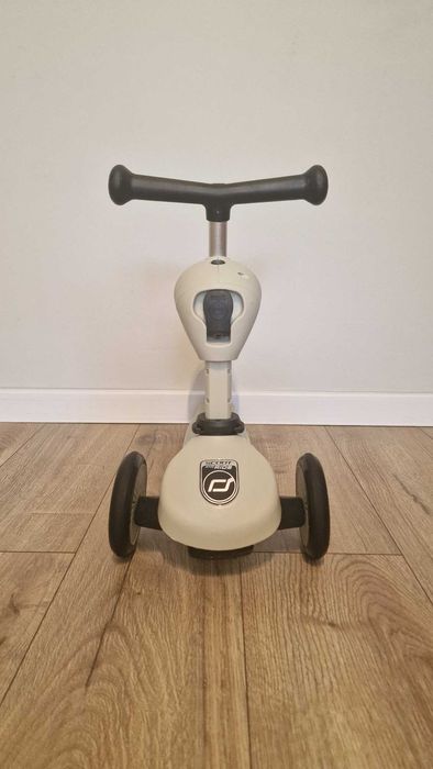 Scoot & Ride Highwaykick – trotinetă 2 în 1 cu șezut, Bej