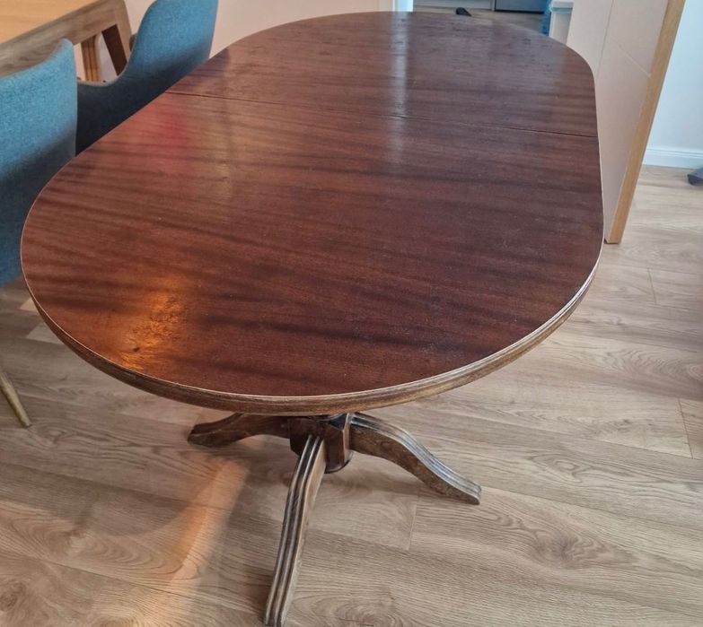 Трапезна разтегателна маса от масив