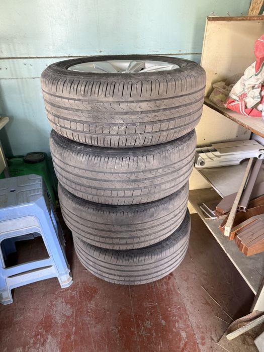 Диски 18р с летней резиной