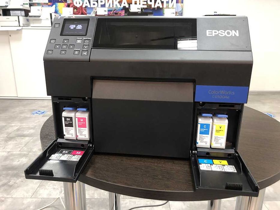 Принтер для цветных этикеток Epson ColorWorks C6500Ae