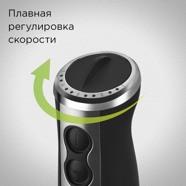 Блендер погружной REDMOND BH405, 3в1, 5 скоростей, пластик/металл, пок