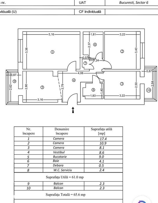 Apartament 3 Camere | Crangasi | Oportunitate
