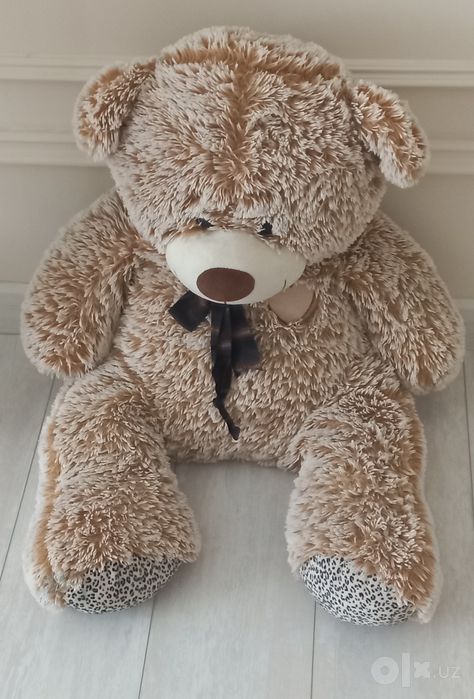 Большой плюшевый медведь Teddy  рост 131 см+медведь плюшевый в по