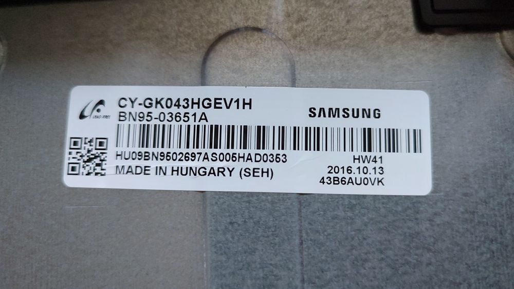 Piese samsung ue65tu7092uxxh,  ue43ku6072u sony kd 65x85j, UE55CU7172U