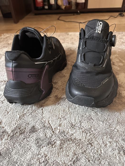 Pantofi sport OTTER  -GRYXX negri, din material textil