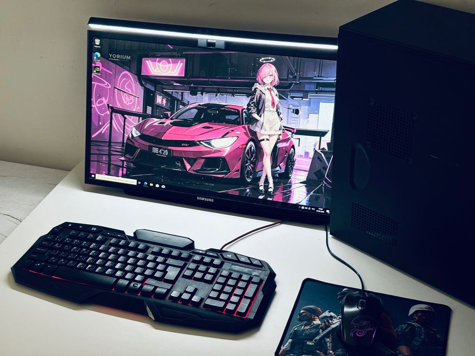 Игровой компьютер с комплектом