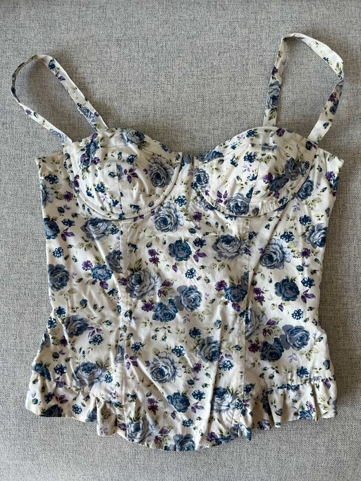 Zara бюстие S-M размер/Дамски корсети Topshop S-M размер/Ralph Lauren тениска размер M