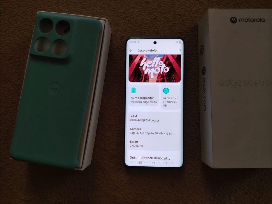 Motorola Edge 60 Fusion Citiți Anunțul