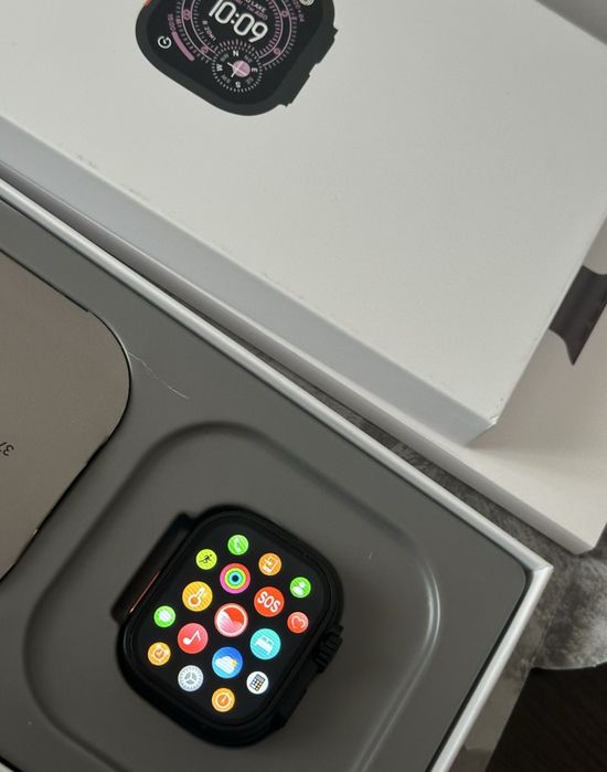 LICHIDARE STOC! Apple Watch Ultra 3 Ceas Sigilat Negru Premium
