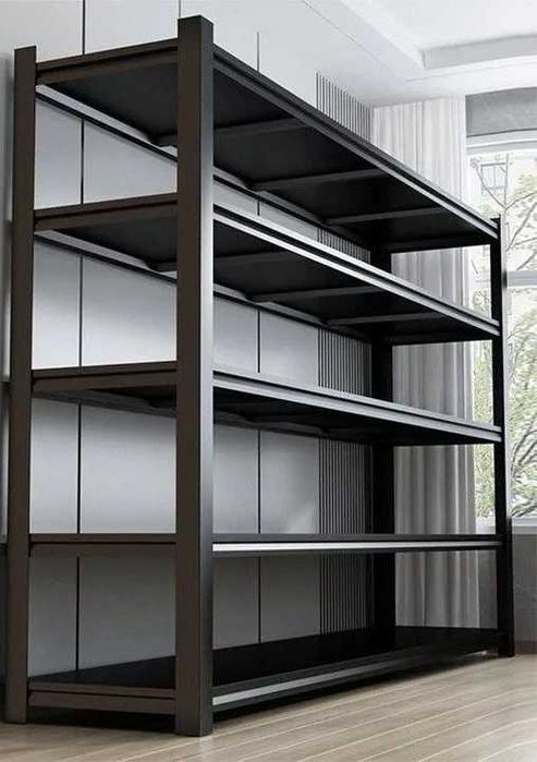 Стеллаж для балкона с прочными полками для банок и бытовых вещей