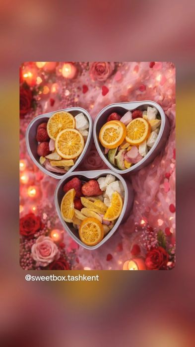 Сублимированные фрукты и мороженое