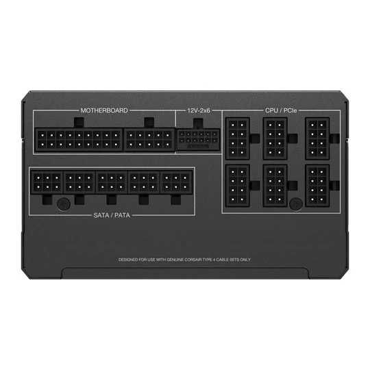 Corsair RM1000x Cybenetics Gold Certified 1000W – ново, неотваряно (RMA подмяна)