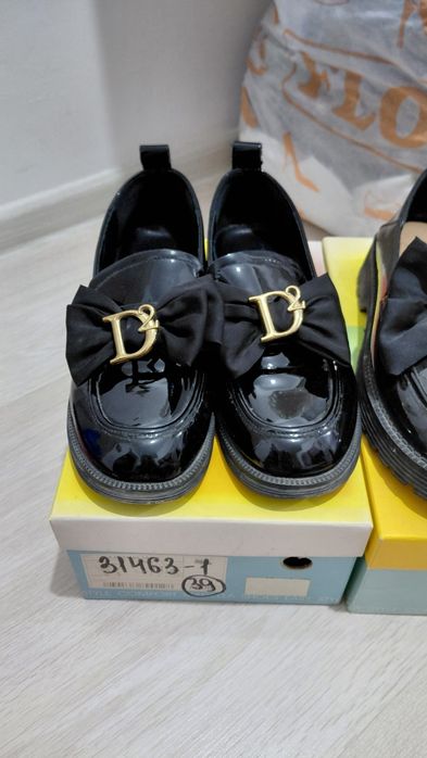 Лоферы размер 39. 4000тг.