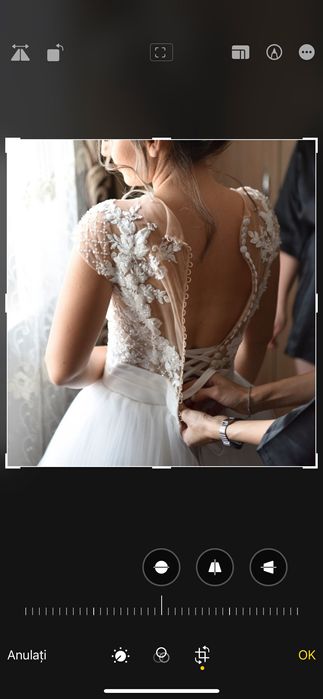 Rochie mireasa mărimea xs-s