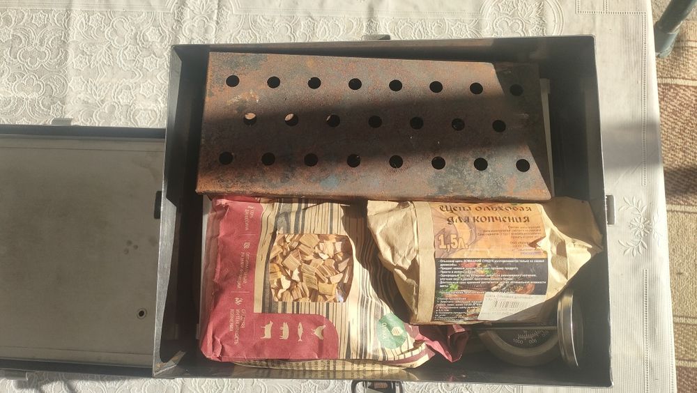 Мини коптильня в наборе