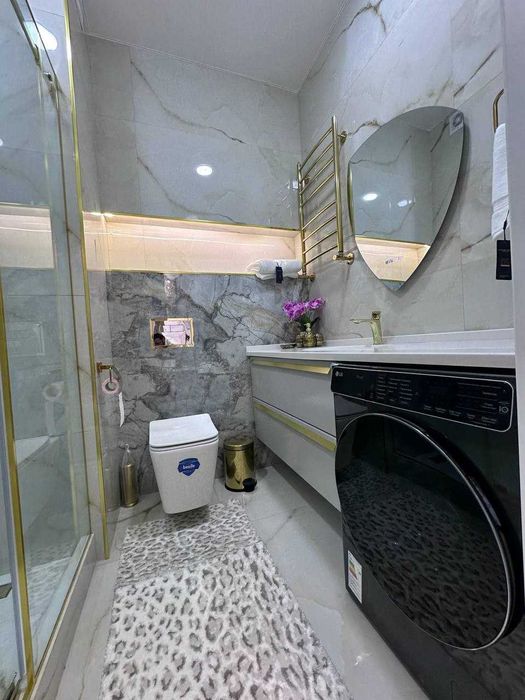 Сдается 3х ком квартира с новым ремонтом в ЖК New Life | ул.Махтумкули