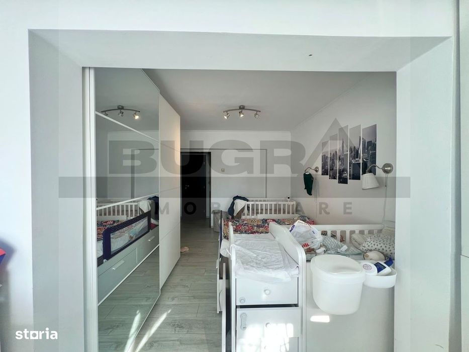 Apartament de 3 camere, 64mp, decomandat, zona strazii Aurel Vlaicu