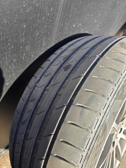 Джанти с 2 вида гуми Мерцедес 20 цола 5x112