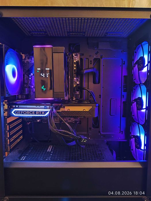 Геймърски i7 14700KF, RTX 4060 8GB, RAM 32GB DDR5, SSD 512GB NVME