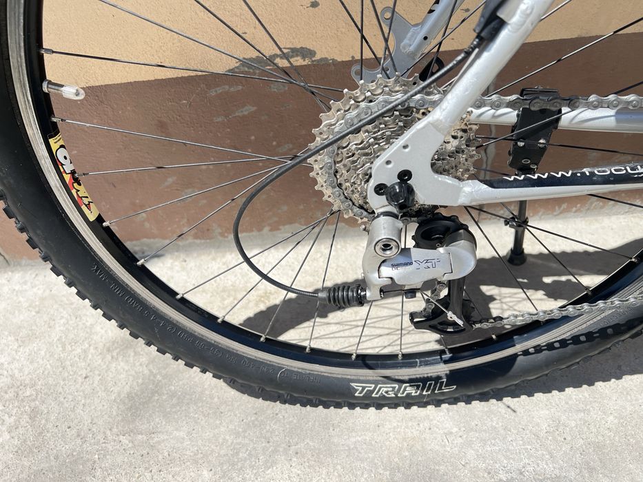 Bicicleta MTB Focus 26 Inch Aluminiu 27 viteze Shimano furca Rockshox