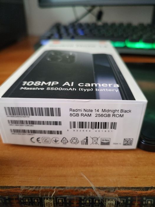 Xiaomi redmi note 14 8/256