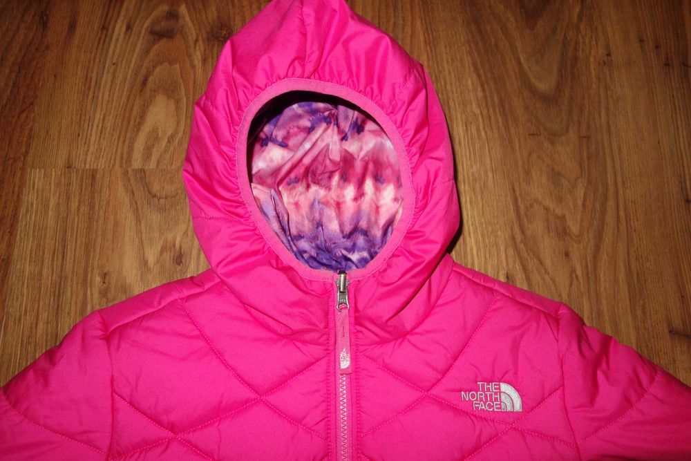 Geaca fete The North Face cu doua fete, 12-14 ani, Stare foarte buna