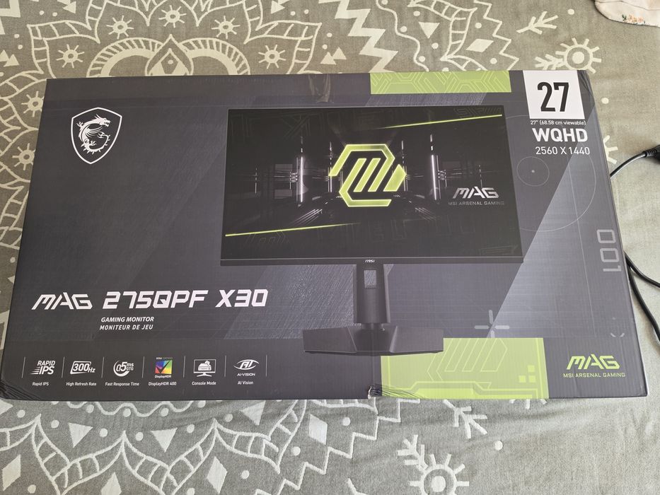 Монитор 27" 2К MSI MAG 275QPF X30 300Hz