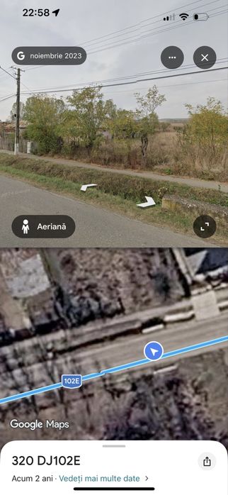 TEREN INTRAVILAN DE VÂNZARE în Plopu Prahova – 2.018 mp / utilitati la poarta