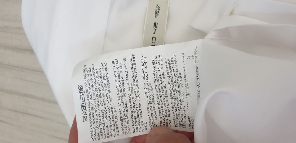 ETRO Milano  Made in Italy  42 - L  НОВО! ОРИГИНАЛ! Мъжка памучна Риза