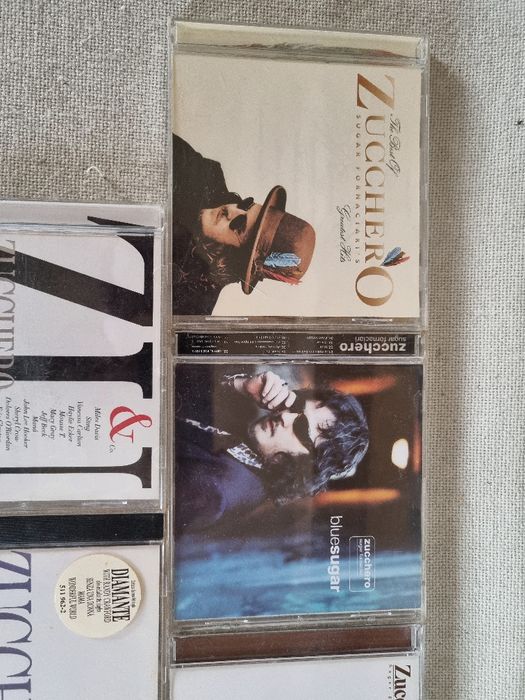Pachet 5 CD-uri Muzica Originale" Zucchero". Perfecta stare.