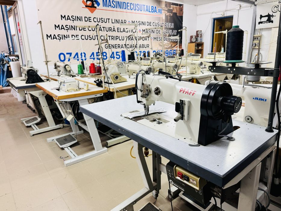 Masina de cusut piele PFAFF cu triplu transport