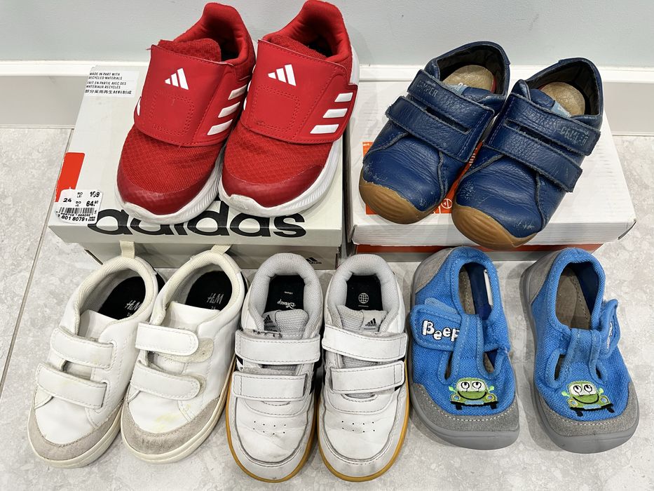 Обувки Кемпер Camper и Адидас Маратонки