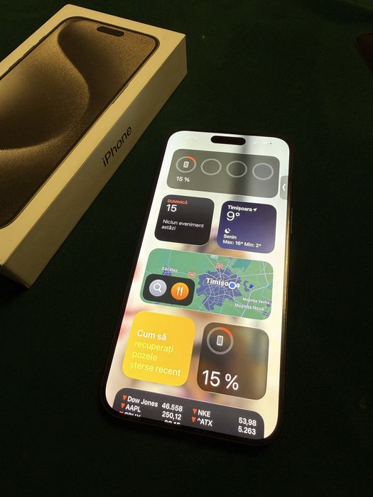 Iphone 15 promax 256gb 100%