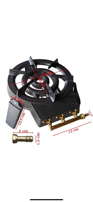Pirostrie Arzator 3 Robineti Fonta Butelie GPL