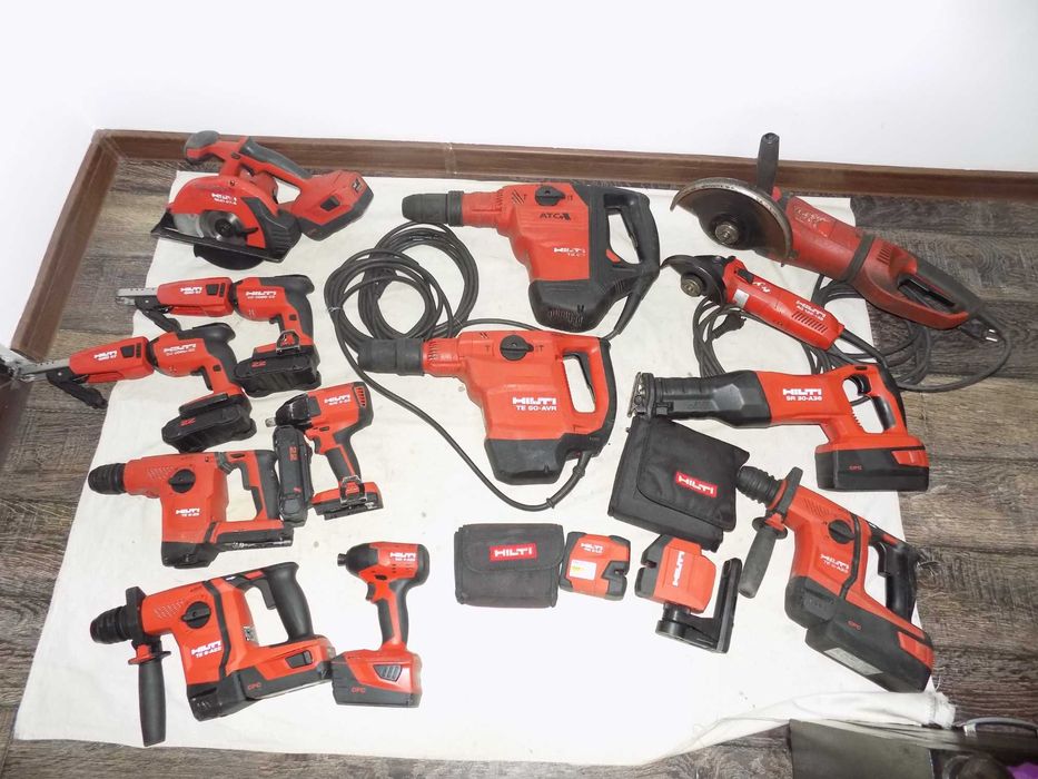 Scule Hilti functionale  TE 50/ TE 60,  SD 5000-22 , SID 4-22 , Laser PM 2-LG